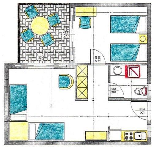 Xenios Faros Apartments Possidi Quarto foto